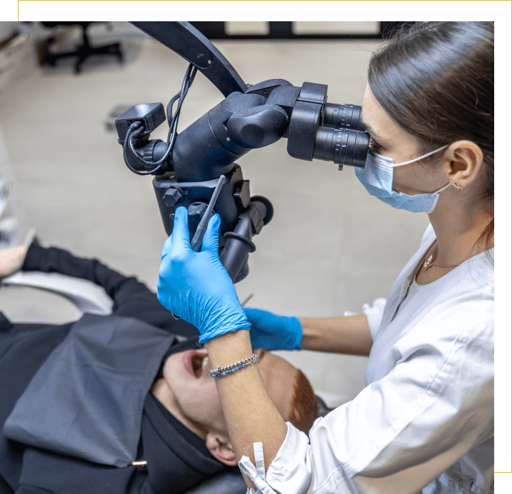 dental microscope image